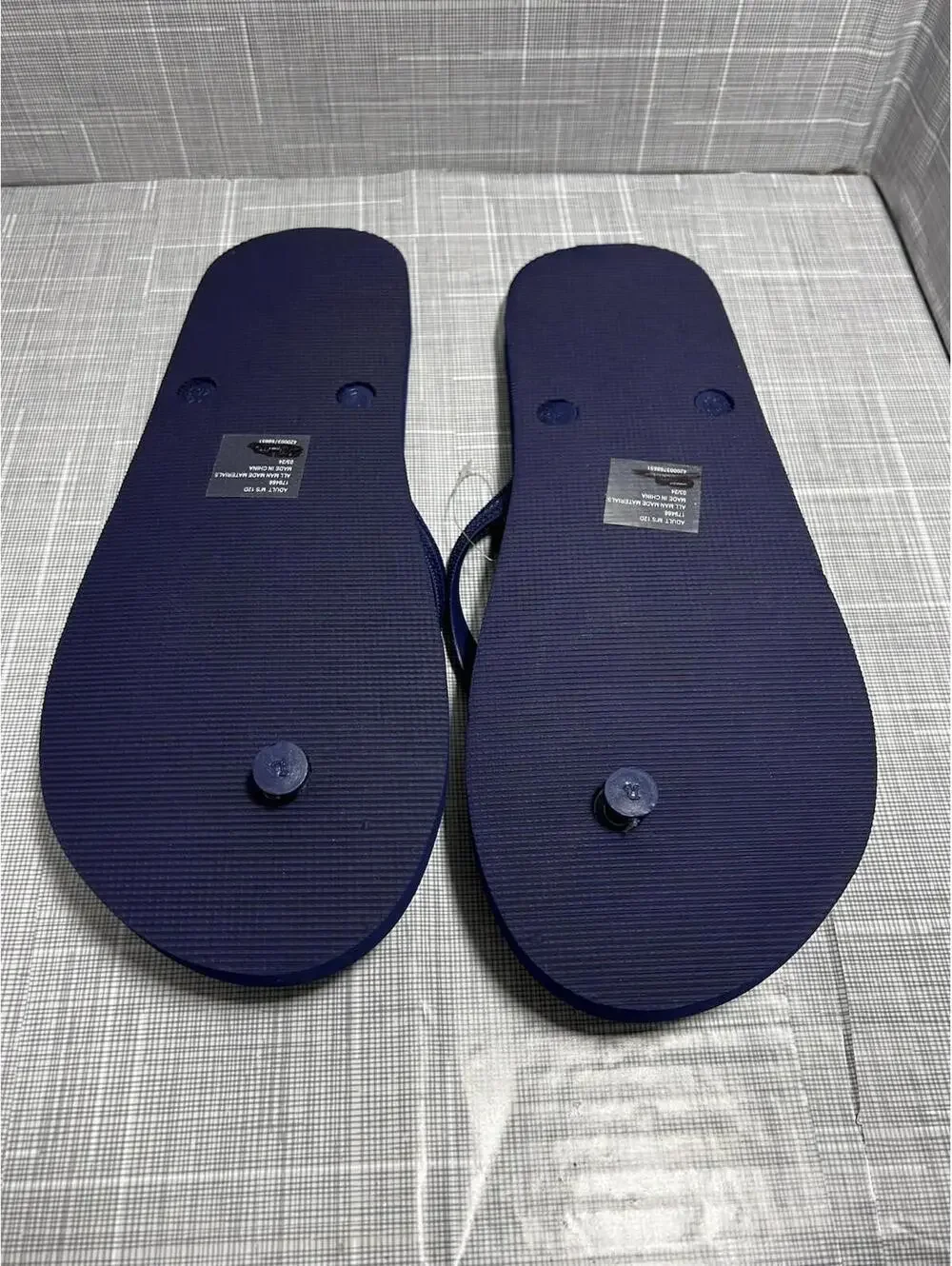 O’rageous Stars & Stripes Flip Flops Navy Red White Adult Size 12 NWOT